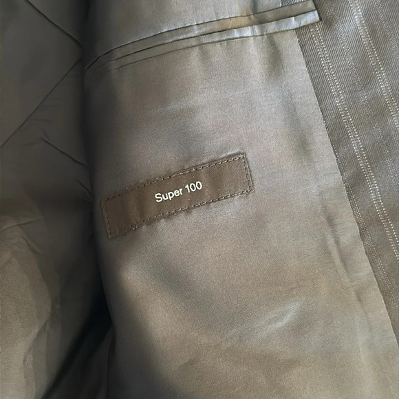 Hugo Boss sz 38 R Blazer suit jacket great pre owned condition - Picture 8 of 9